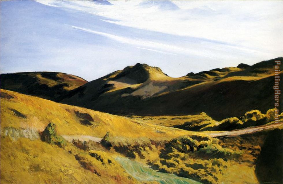 The Camel's Hump painting - Edward Hopper The Camel's Hump art painting